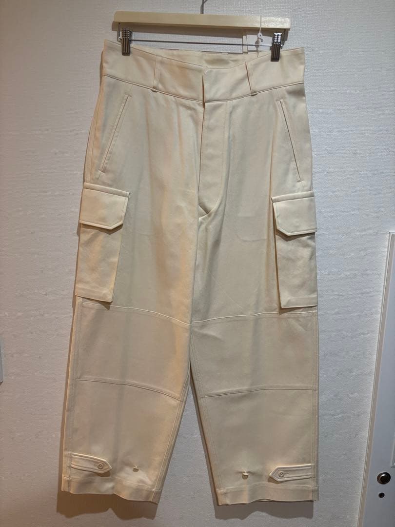 blurhmsブラームス CottonSerge 47 Pants カーゴパンツ