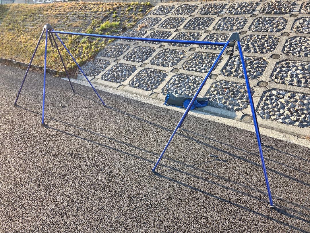 【美品】eno ノマド ハンモックスタンド 自立式 折りたたみ コンパクト