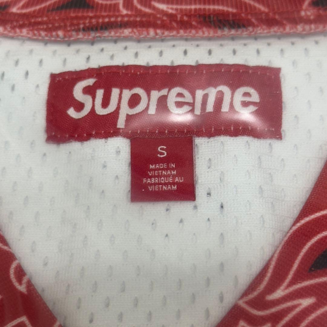 【新品】Supreme bandana football jersey サイズS