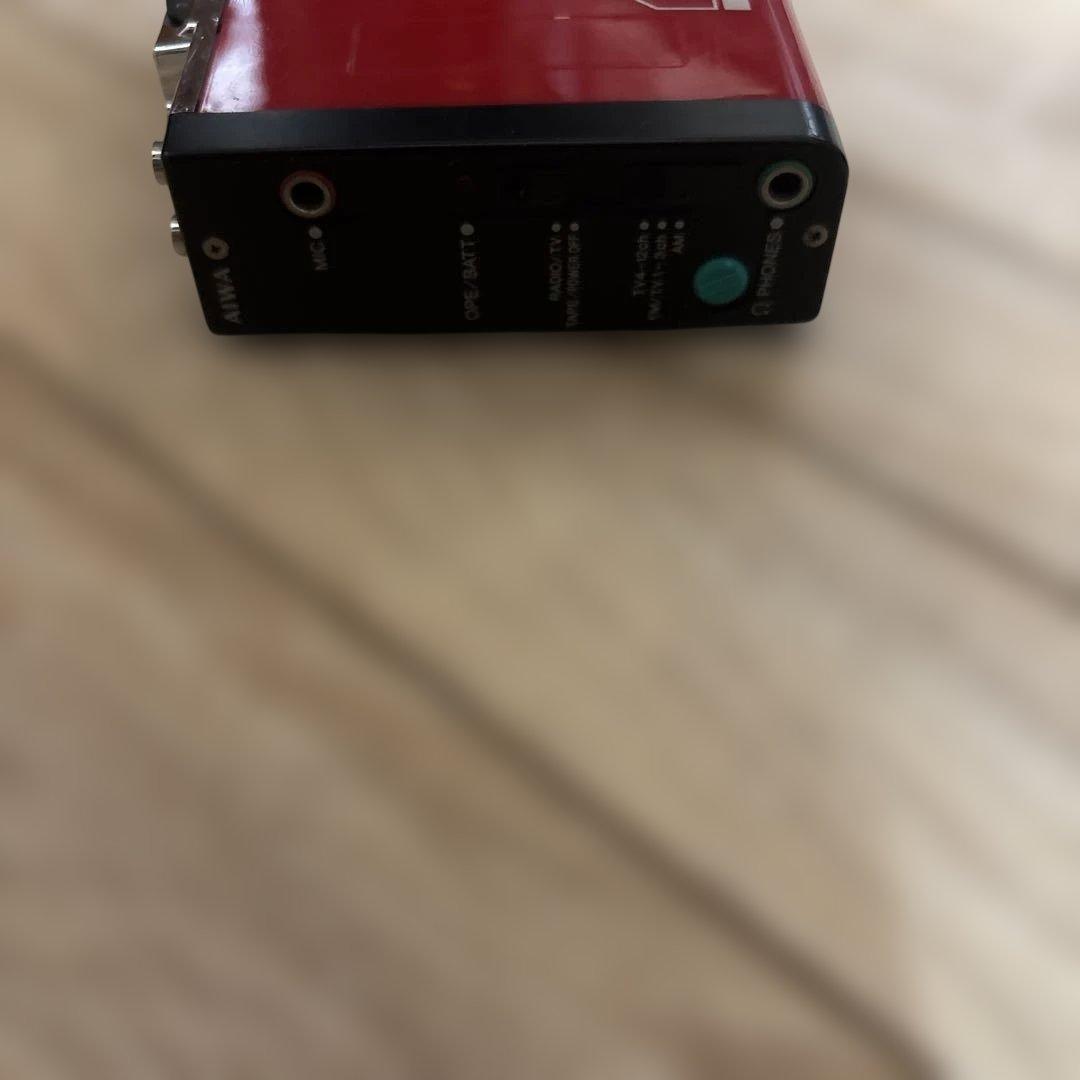 91：AIWA　HS-J9　ポータブルカセットプレーヤー　ジャンク