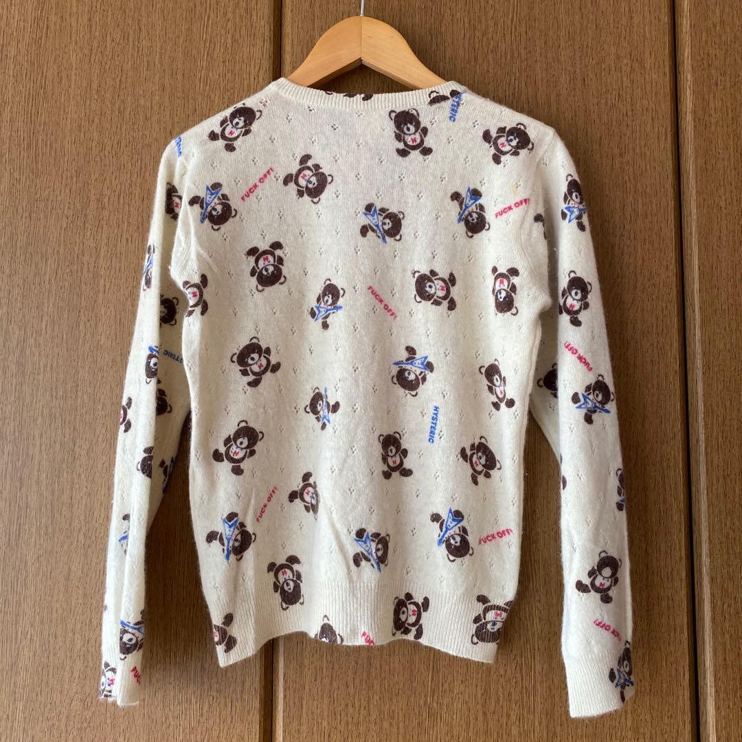 hysteric glamor GRUNGE POPS ニットカーディガン