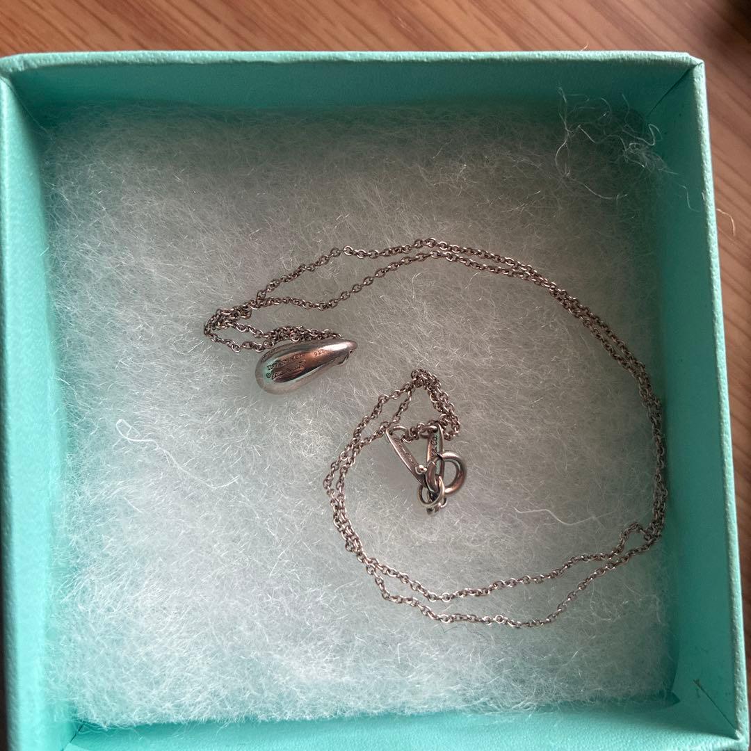 Tiffany & Co. ティアドロップネックレス　シルバー925