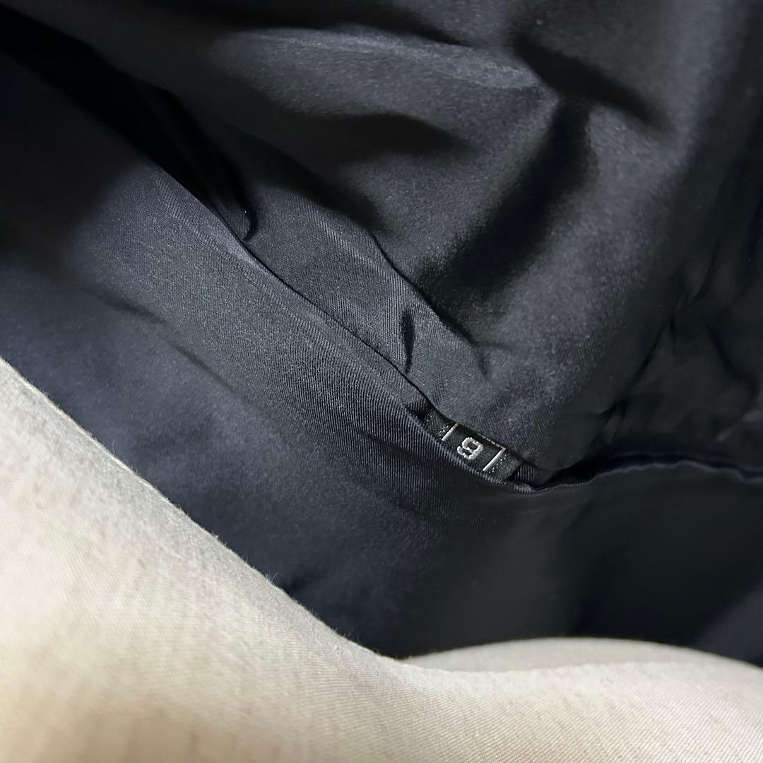 美品 ミンク　ダークブラウン ファーコート　9号