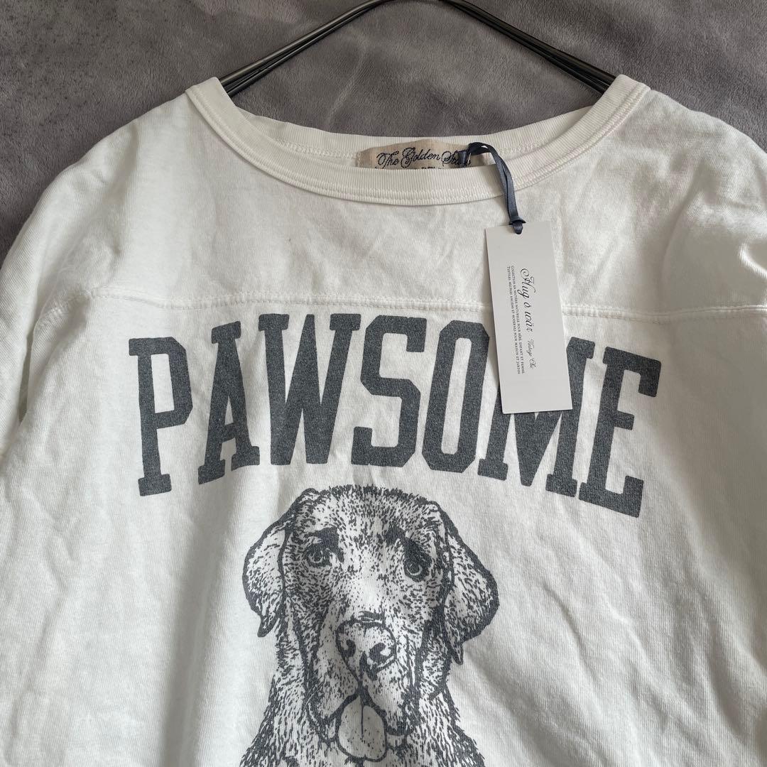 ハグオーワー　レミレリーフ　フットボール長袖Tシャツ グレー　未使用