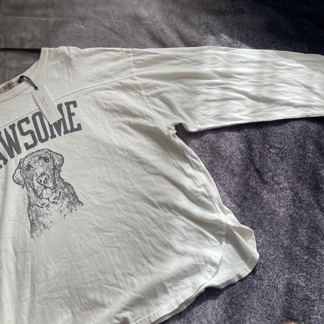 ハグオーワー　レミレリーフ　フットボール長袖Tシャツ グレー　未使用