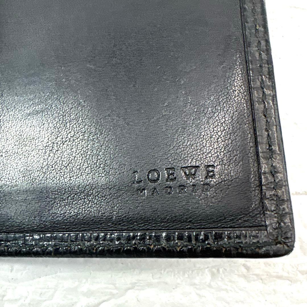 LOEWE ロエベ 名刺入れ カードケース ブラック