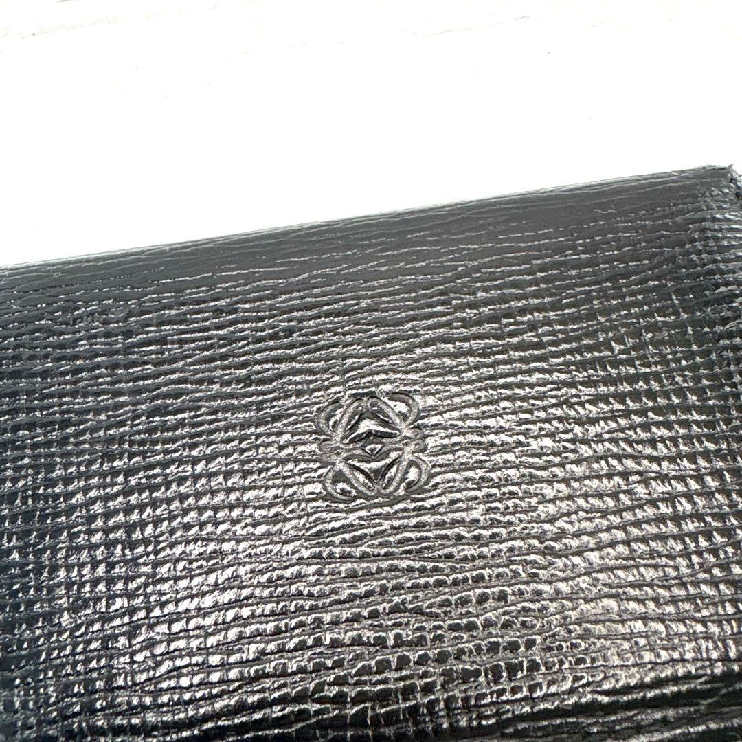 LOEWE ロエベ 名刺入れ カードケース ブラック
