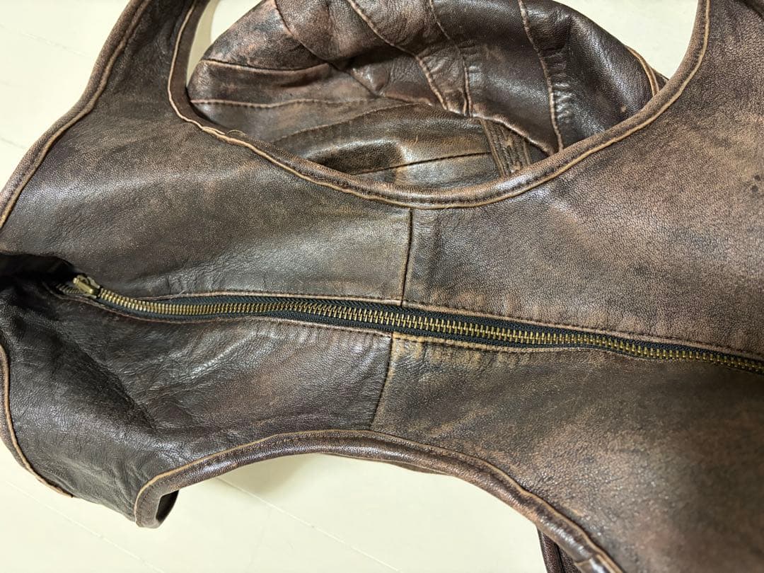 初期 kmrii ショルダーバッグ レザー archive v系