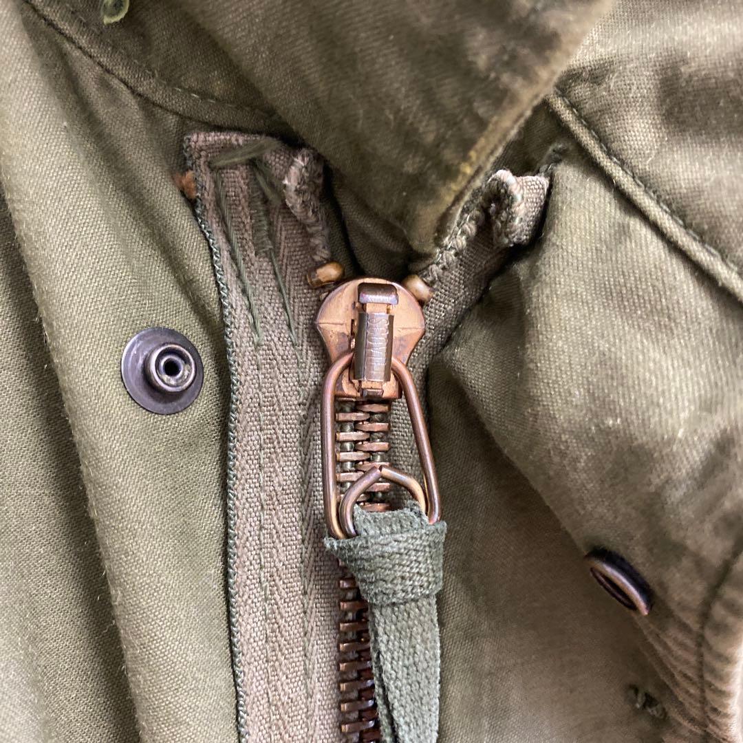 アメリカ軍 米軍 m65ジャケット 実物 3rd ALPHA社 70年代