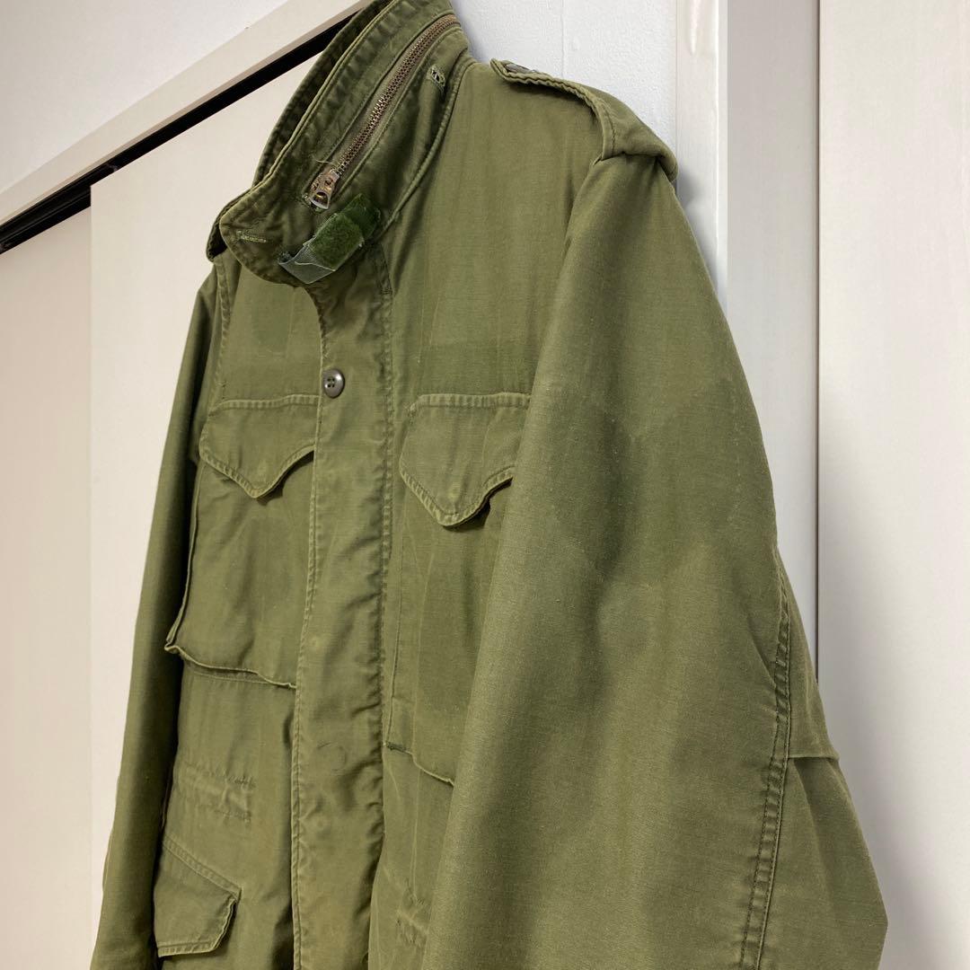 アメリカ軍 米軍 m65ジャケット 実物 3rd ALPHA社 70年代
