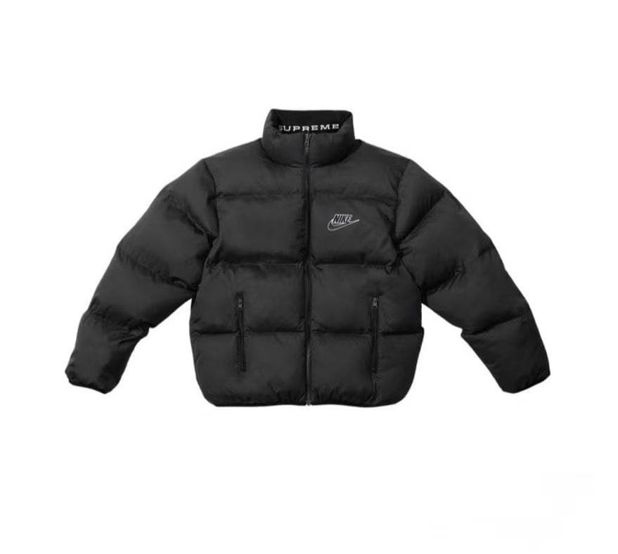 Nike Supreme ダウンジャケット M グレー