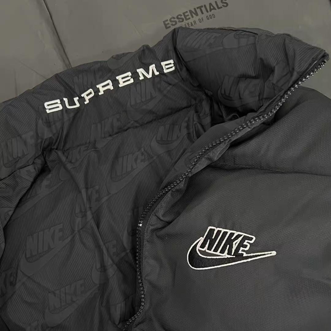 Nike Supreme ダウンジャケット M グレー