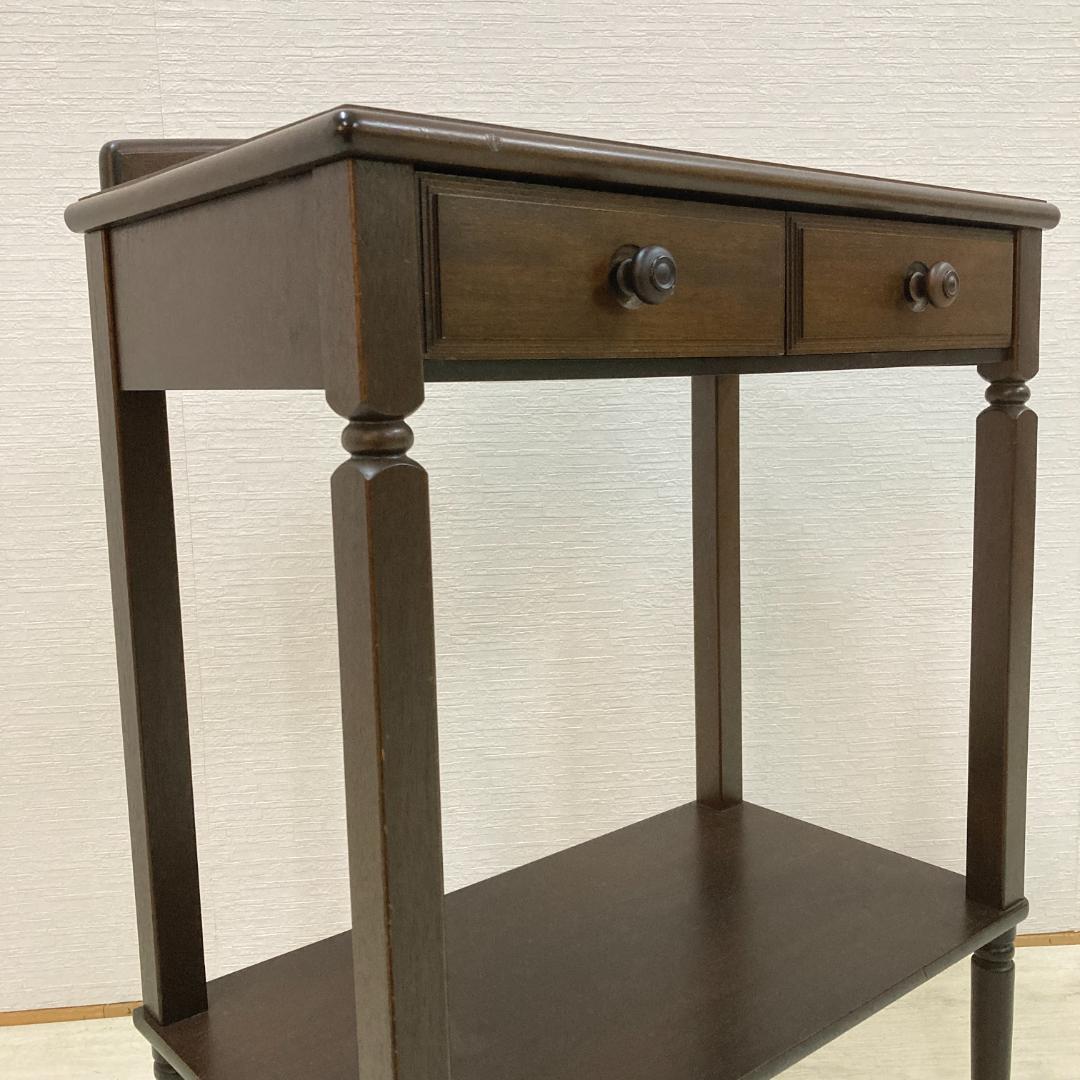 【マルニ】サイドテーブル　電話台　コンソールテーブル