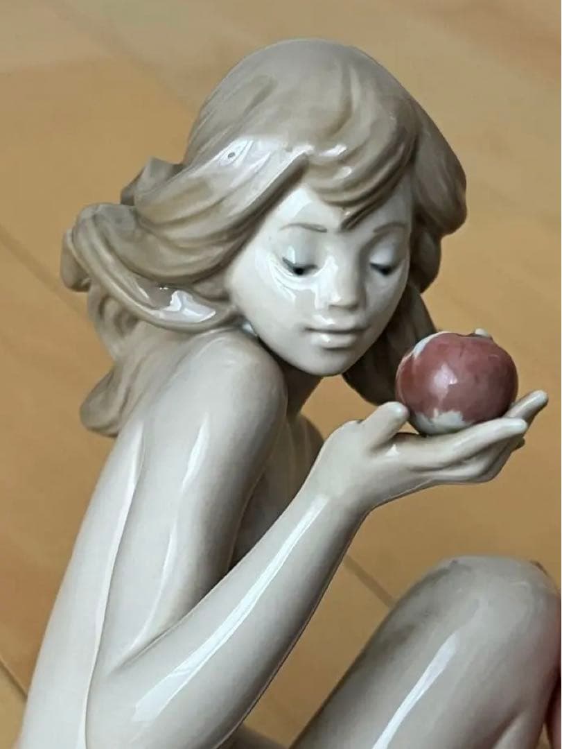 【希少品】リヤドロ　1482 イヴ　渚にて　1985〜1988 廃盤品