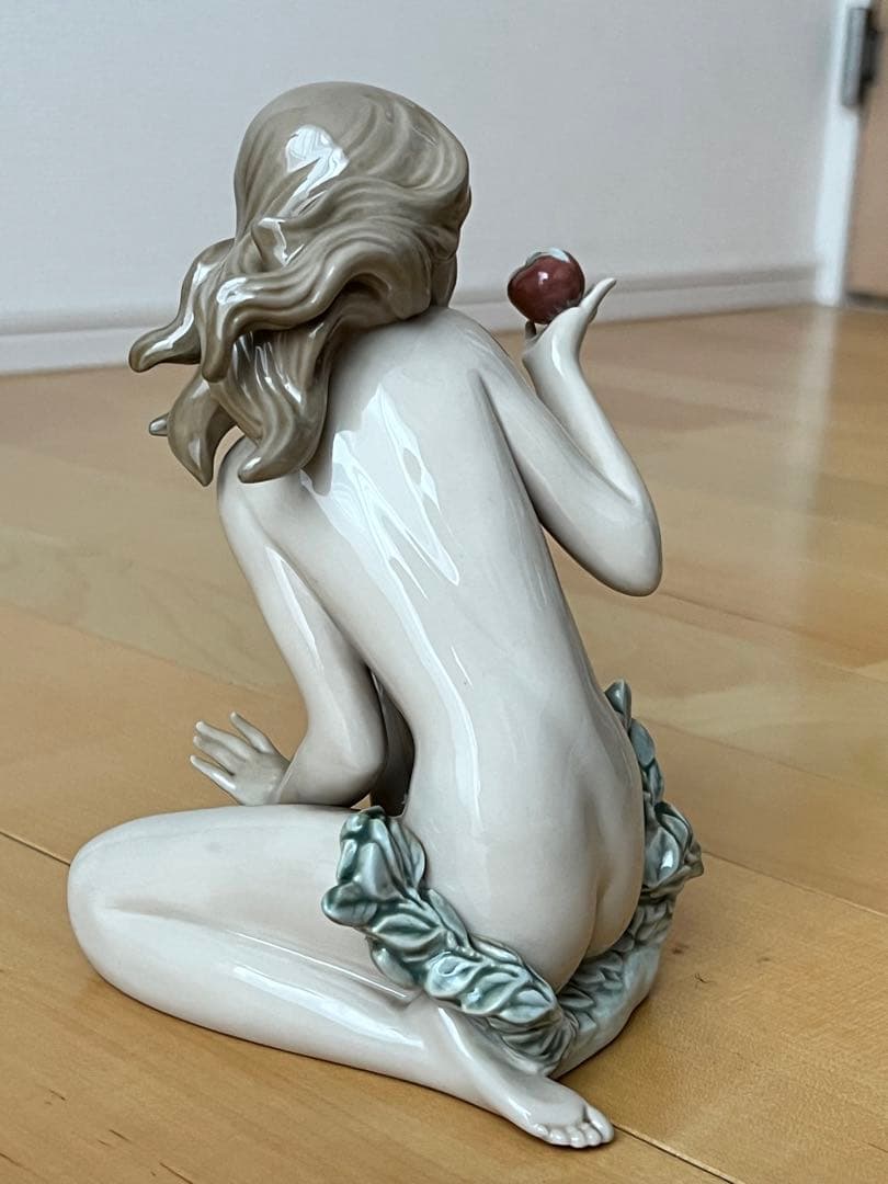 【希少品】リヤドロ　1482 イヴ　渚にて　1985〜1988 廃盤品