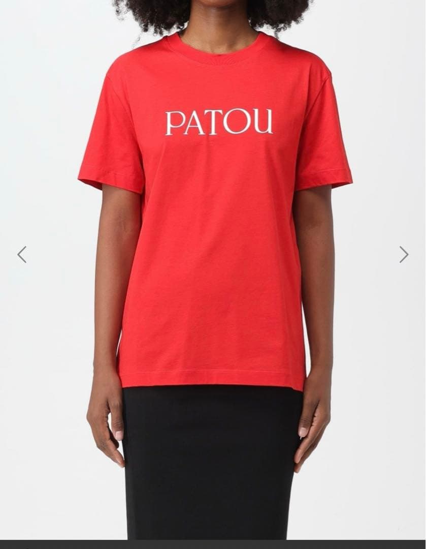 【新品タグ付き】PATOU オーガニックコットン ロゴTシャツ