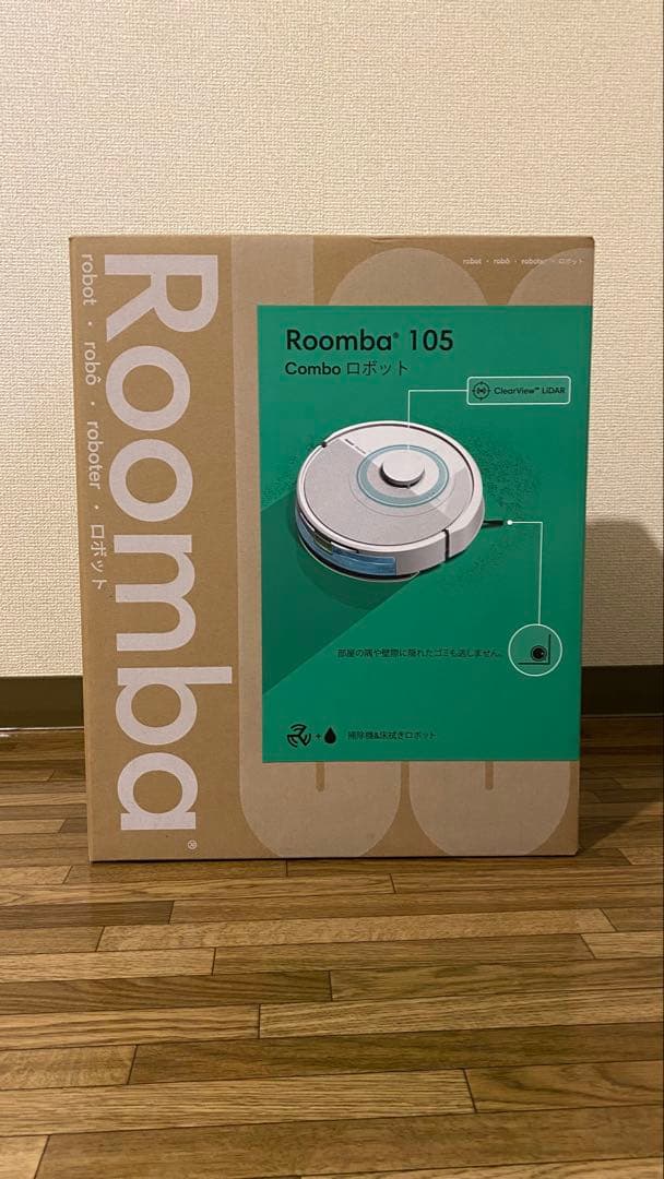 【新品・未開封】ルンバ / 105 Combo ロボット掃除機