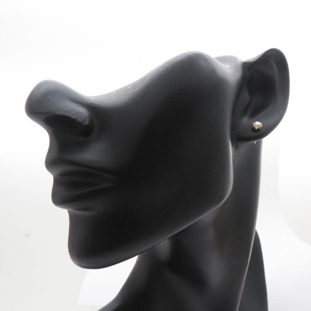 ひ*ー様 新品 K18YG 天然ダイヤモンド 0.35ct 片耳ピアス 激安価格