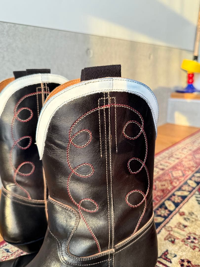 カスタム Cowboy boots CLINCH同楦 茶芯 ホースハイド