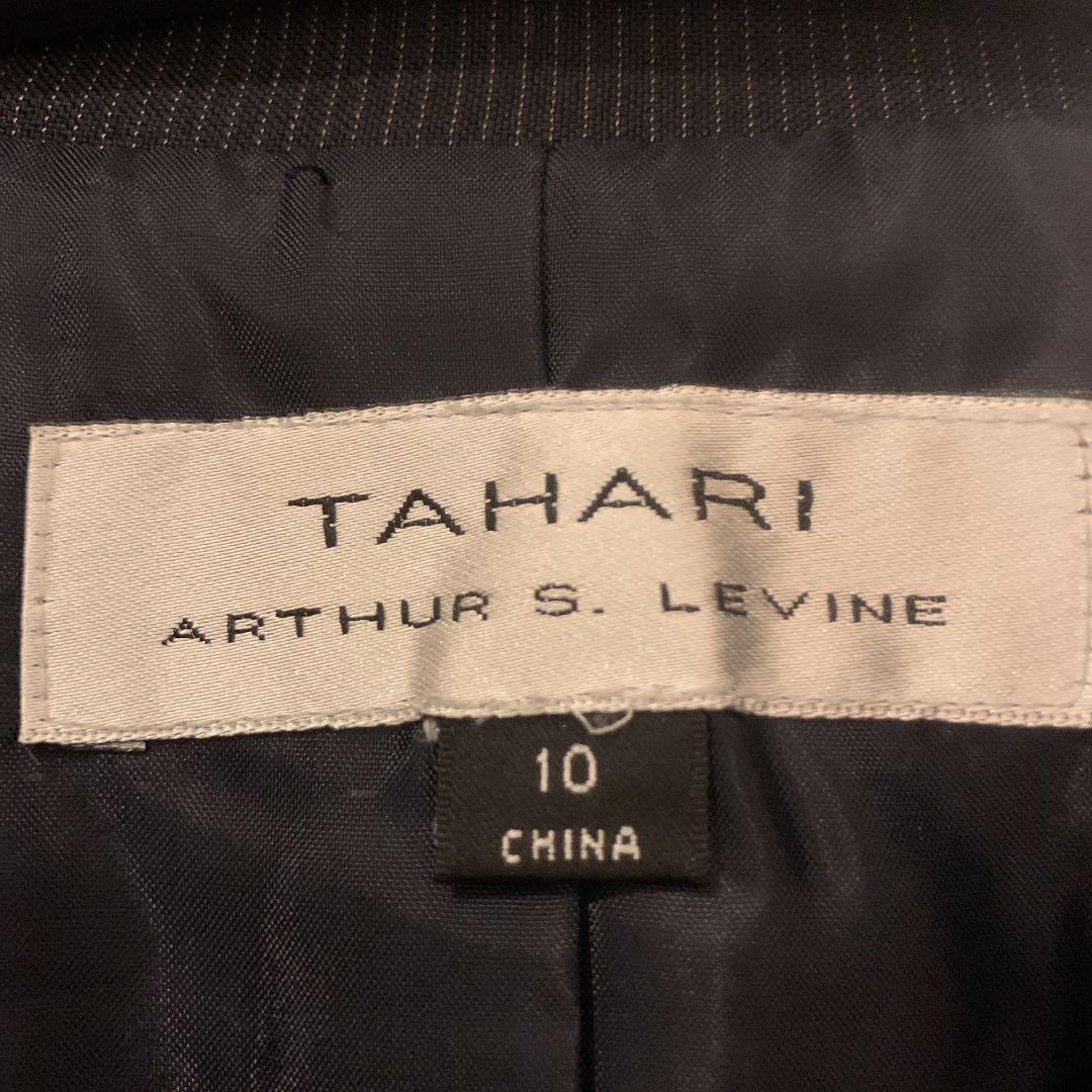 【美品】TAHARI タハリ＊濃紺スーツ ジャケットスカート