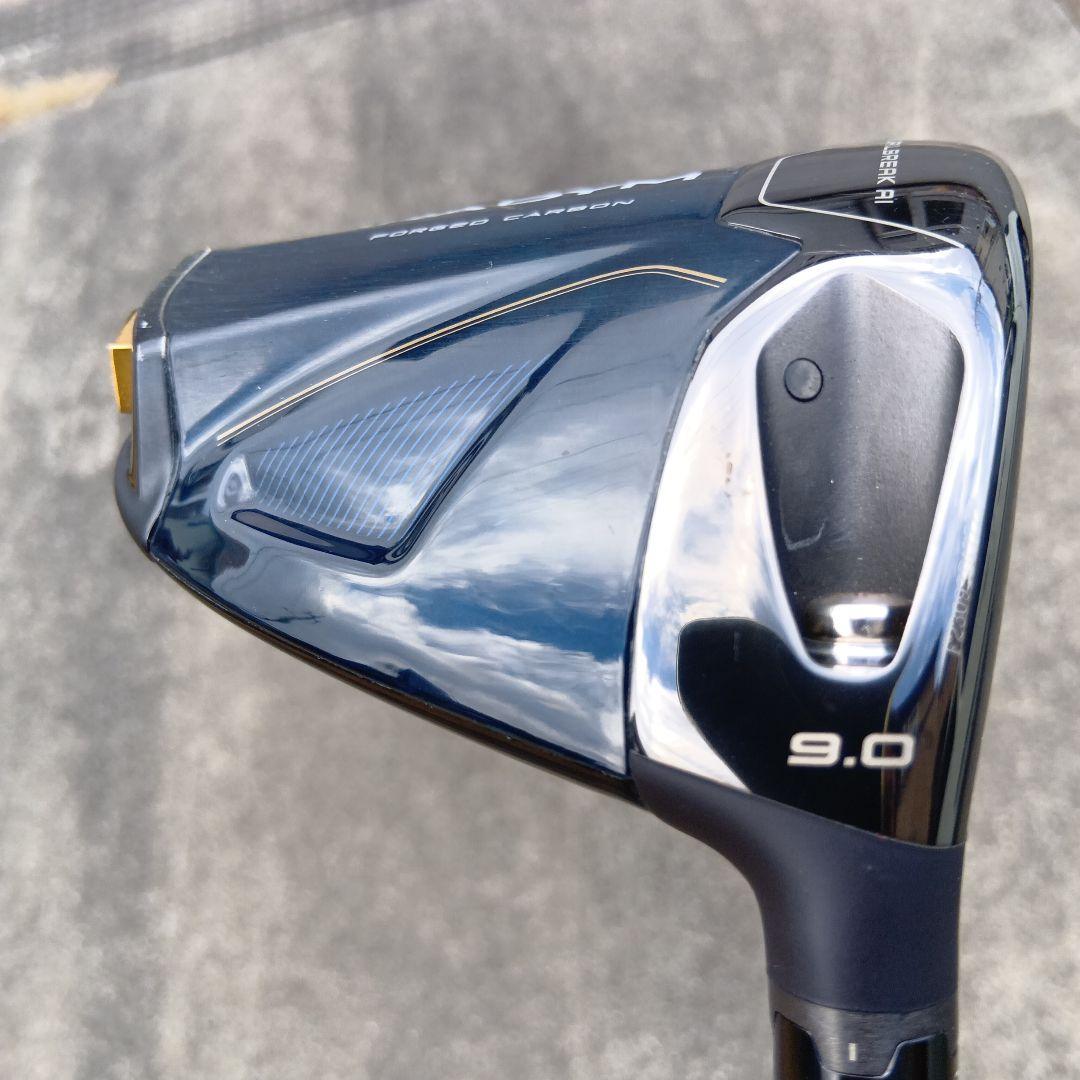 PARADYM ドライバー　新品同様エリートトリプルダイヤ純正シャフト付き