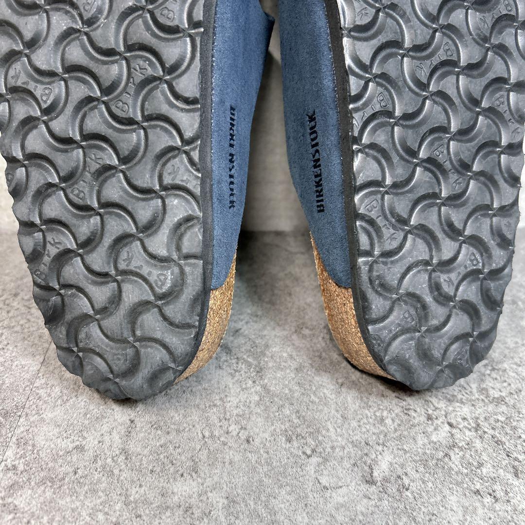 ほぼ新品【BIRKEN STOCK】チューリッヒ/コンフォートサンダル/ネイビー