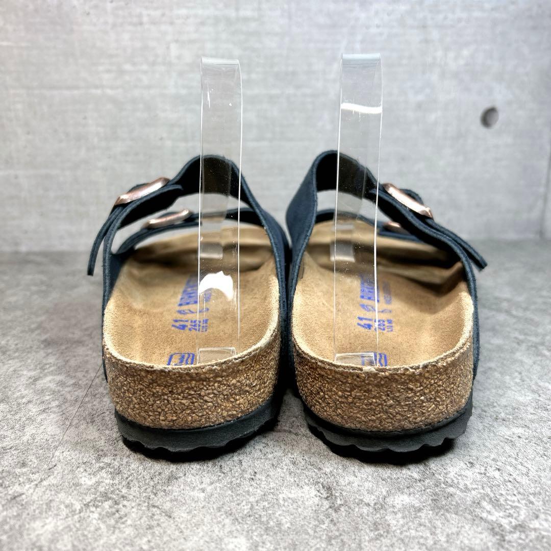 ほぼ新品【BIRKEN STOCK】チューリッヒ/コンフォートサンダル/ネイビー