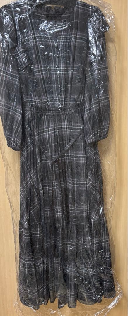 ジャスグリッティーバリエーションプリントロングワンピース