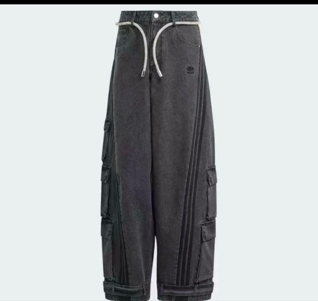 adidas originals デニムカーゴパンツ