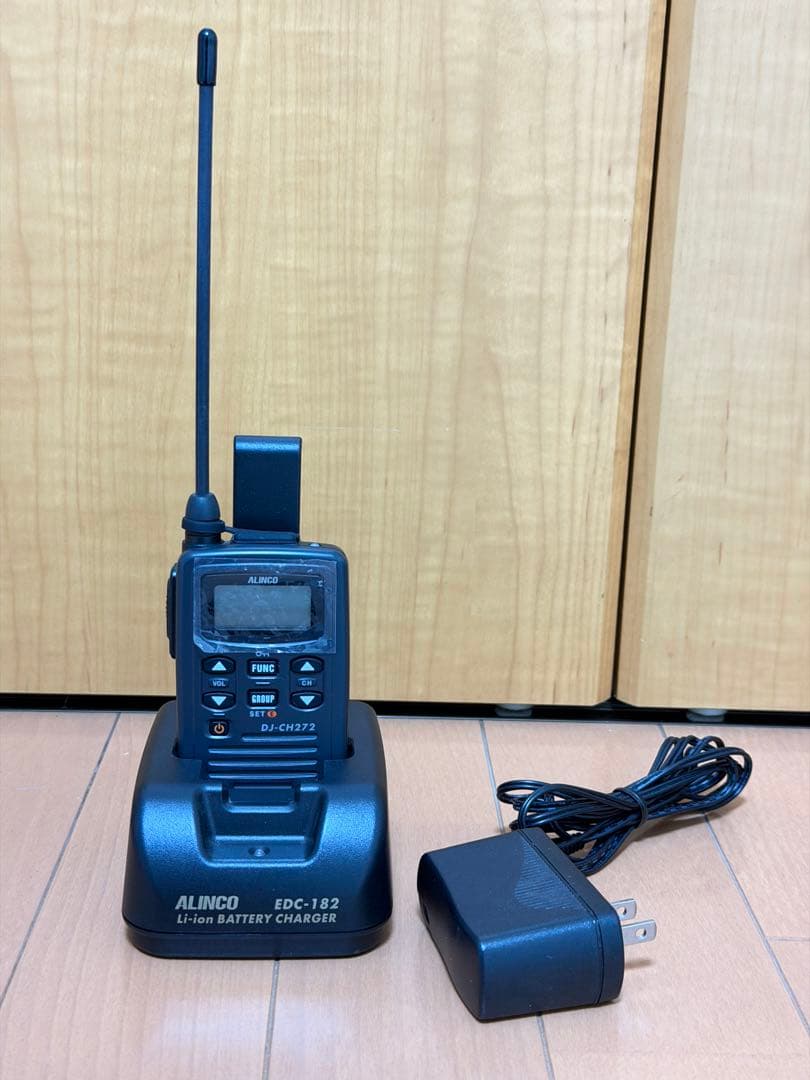 【美品】アルインコ特定小電力トランシーバー DJ-CH272