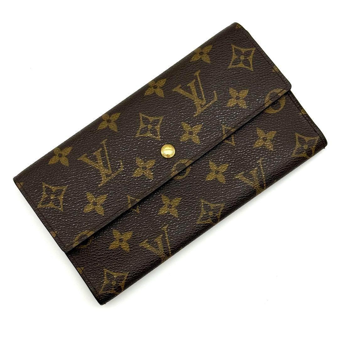 極上美品❣️ルイヴィトン LV モノグラム インターナショナル　長財布　 L33