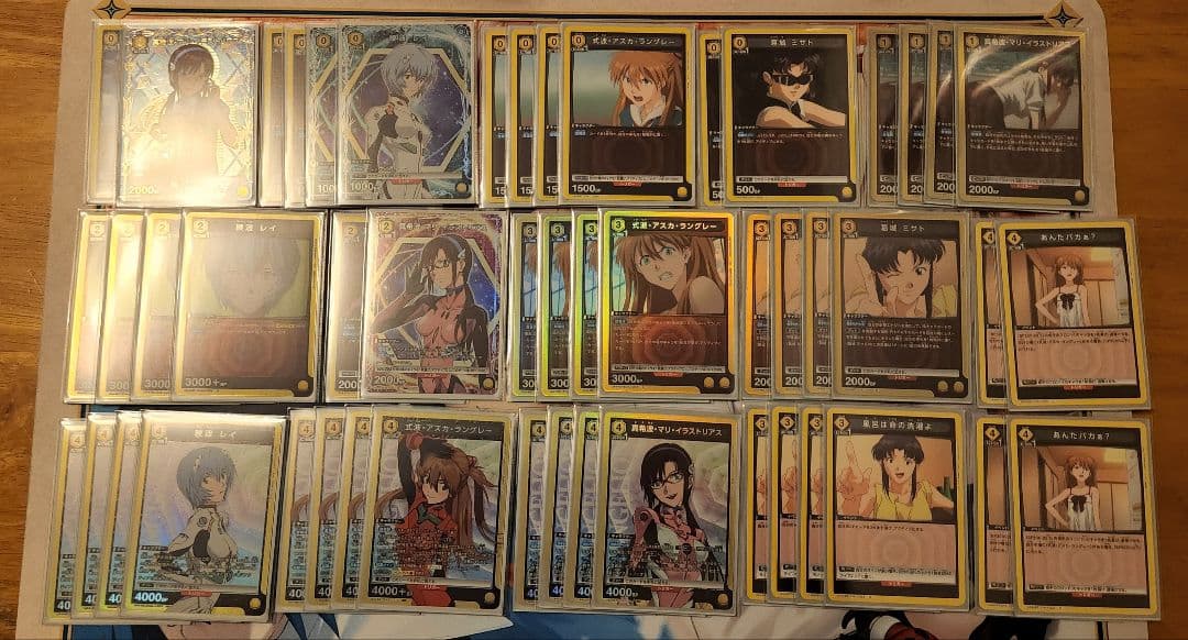 ユニオンアリーナ　黄エヴァ　デッキ　ヒロインズ