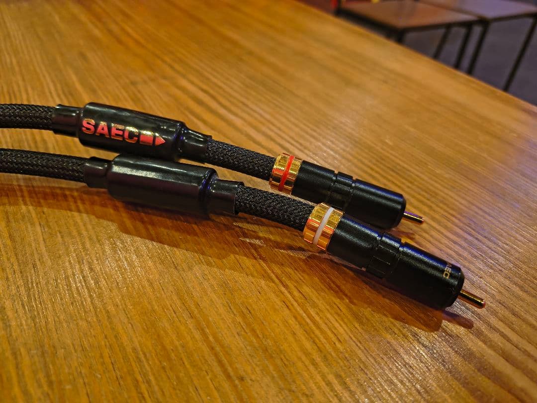 【美品　製造終了】サエク SAEC SL-5000(0.7m)RCAケーブル