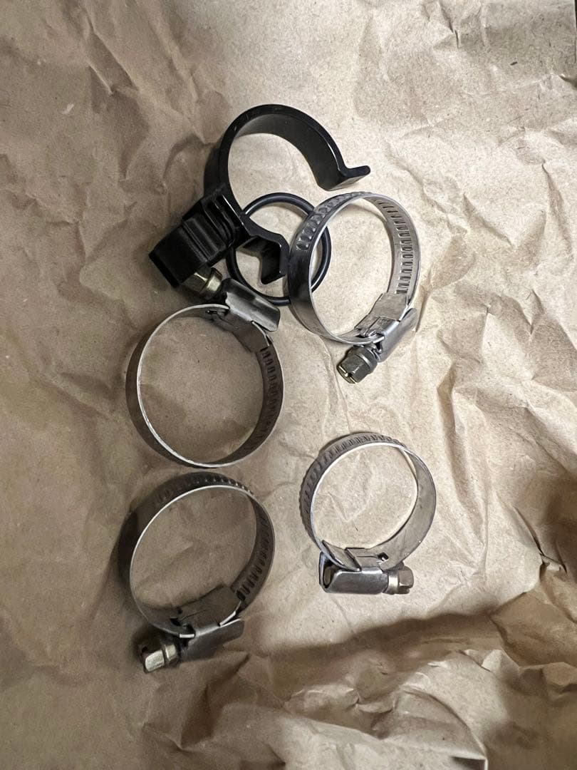 Z900RS トリックスター　チタンラジエターパイプ