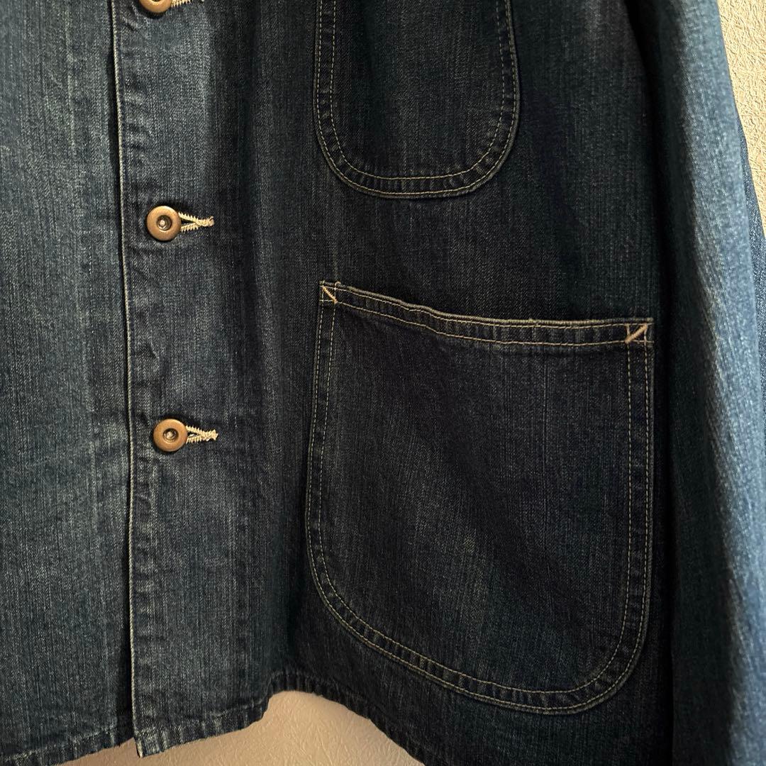 美品　chimala DENIM SHORT WORK JACKET サイズM