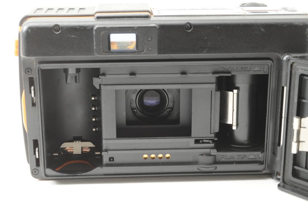 Konica コニカ 現場監督 28 WB ECO オレンジ フィルムカメラ