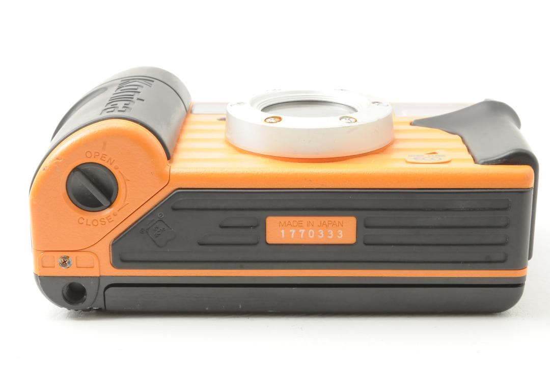 Konica コニカ 現場監督 28 WB ECO オレンジ フィルムカメラ