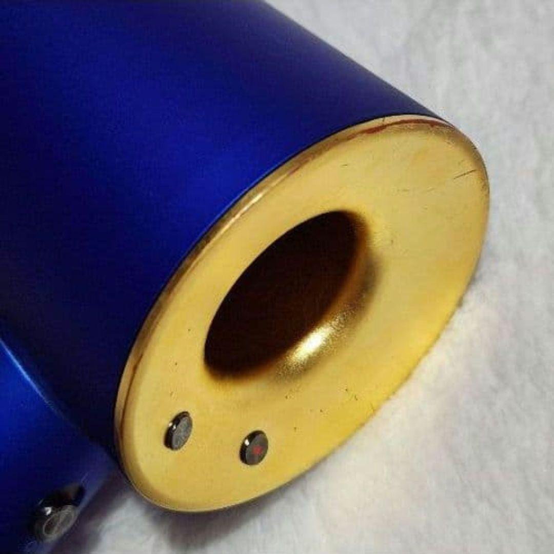 Dyson ヘアドライヤー ブルー ゴールド　(23.75Kの金箔コーティング)