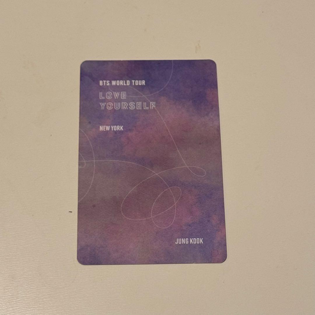 BTS ジョングク トレカ LYS ニューヨーク