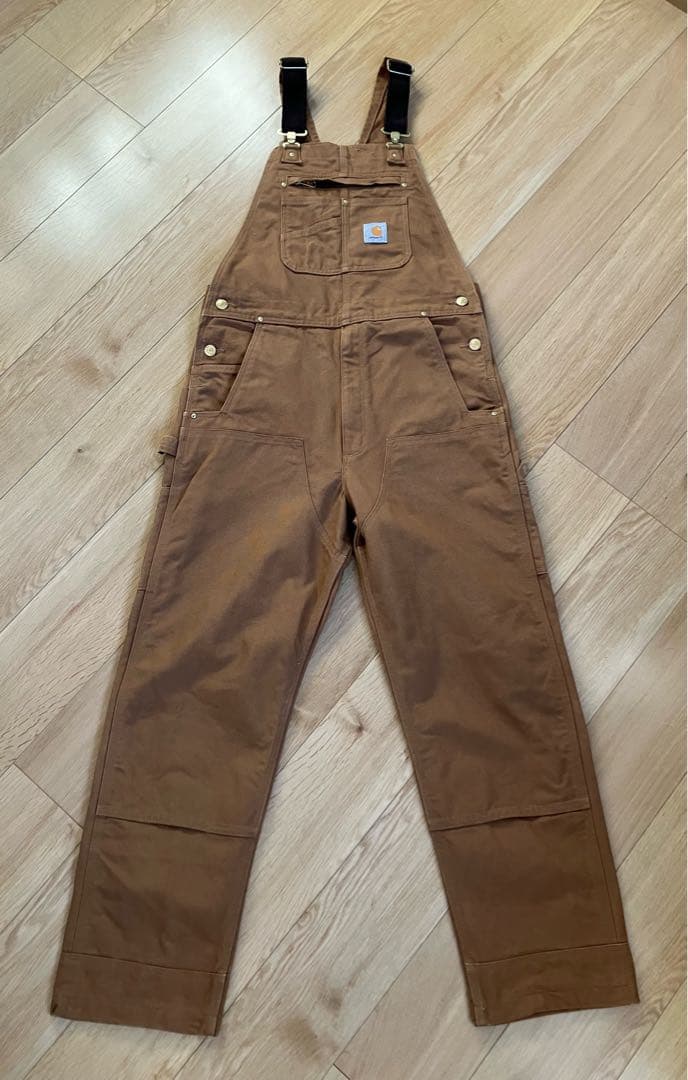 カーハート Carhartt オーバーオール ブラウンダック　W34×L32