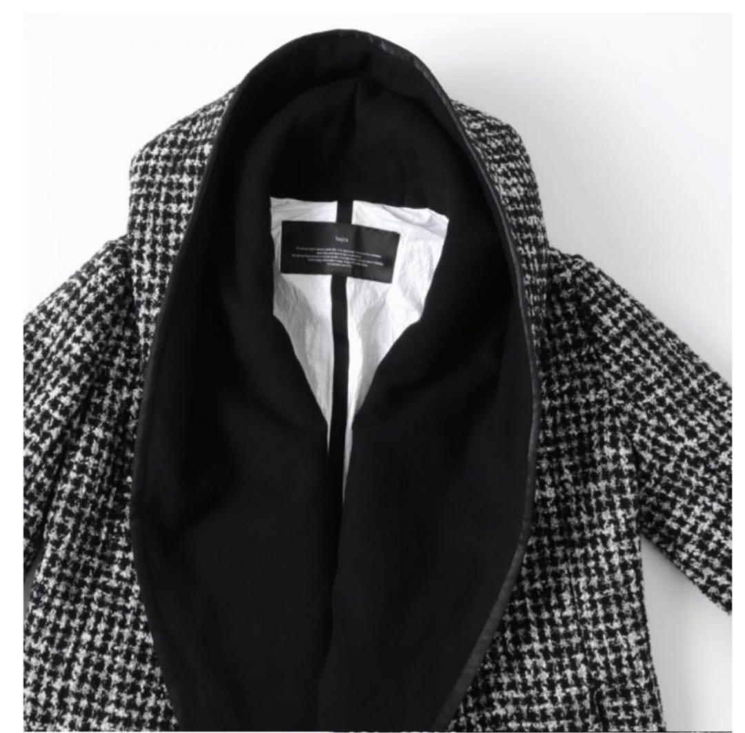 超美品バジュラ　bajra ソフトツイード　パテッドコート