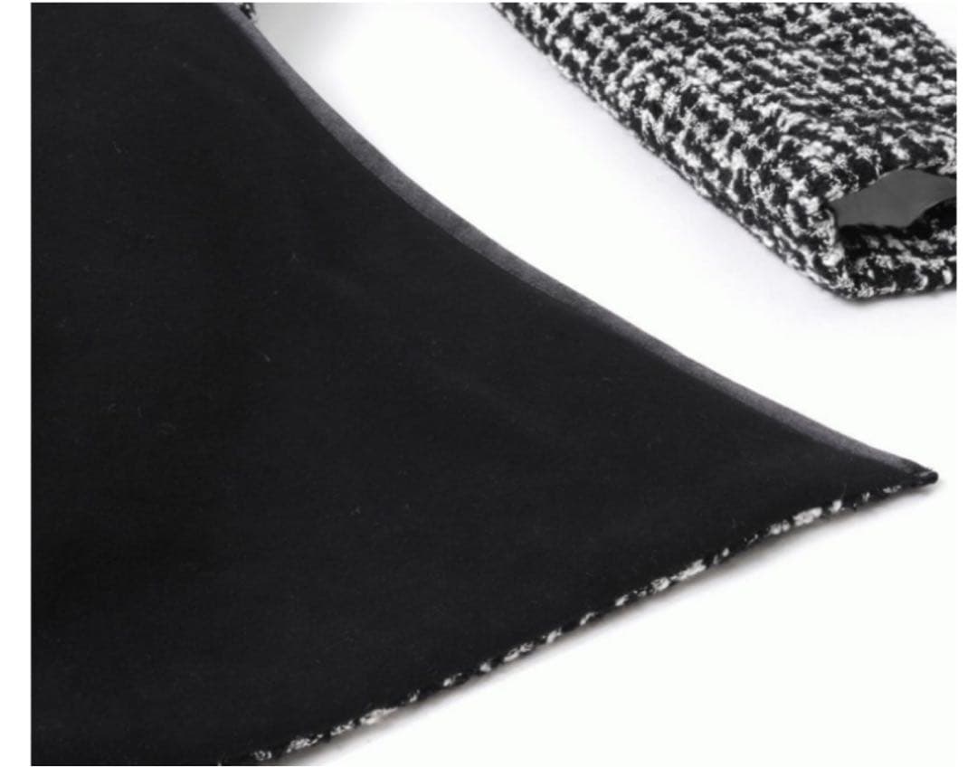 超美品バジュラ　bajra ソフトツイード　パテッドコート