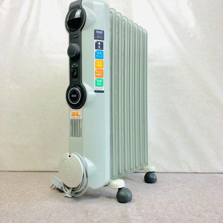 【美品】デロンギ　オイルヒーター　HJ0812 説明書付き