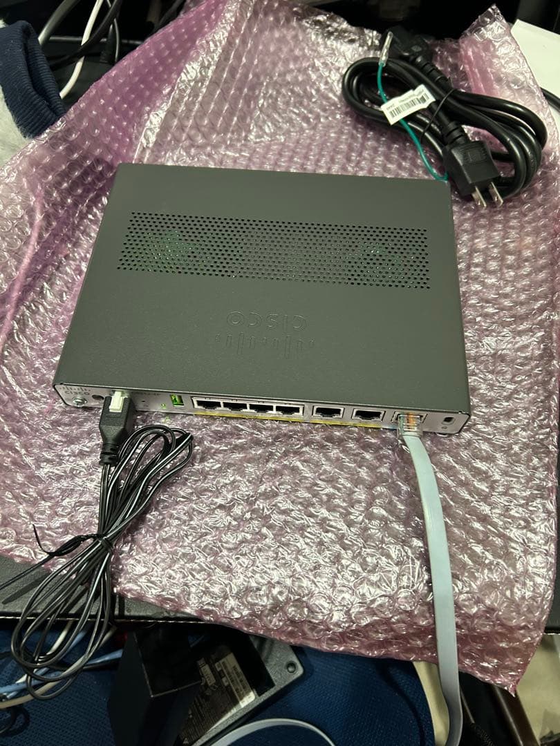 【CCNA、CCNP】1台Cisco C921J-4P