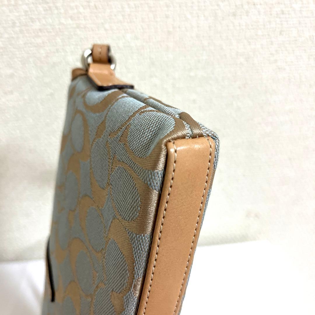 【極美品】コーチ 6348 ソーホー ワンハンドバッグ レザー シグネチャー