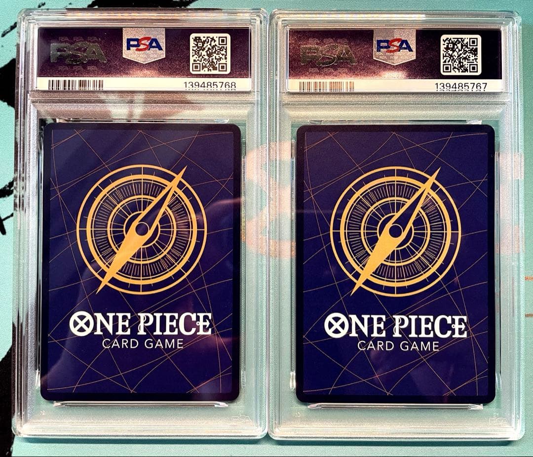 ワンピースカード　ゾロ十郎 PSA10 プロモ 2周年コンプリートガイド　2連番