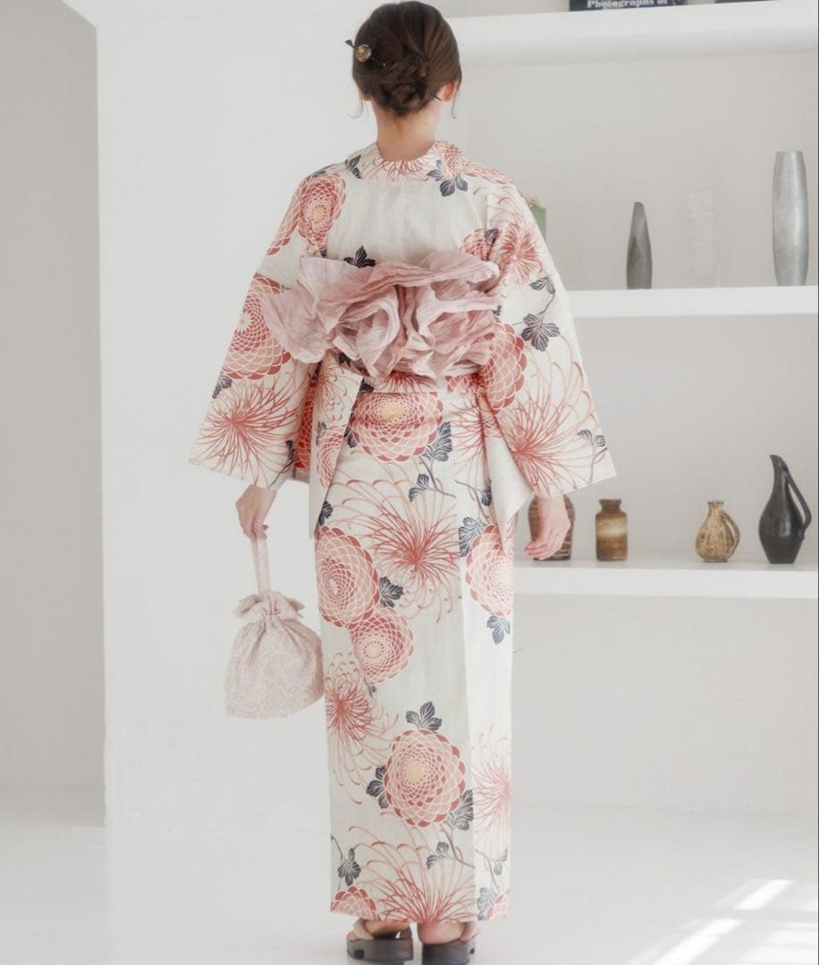 Dita【 繚乱桜花】大人浴衣/フェミニン/ピンク/完売品