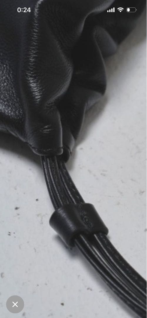 最終お値下げ‼️TODAYFUL Drawstring Leather Bag