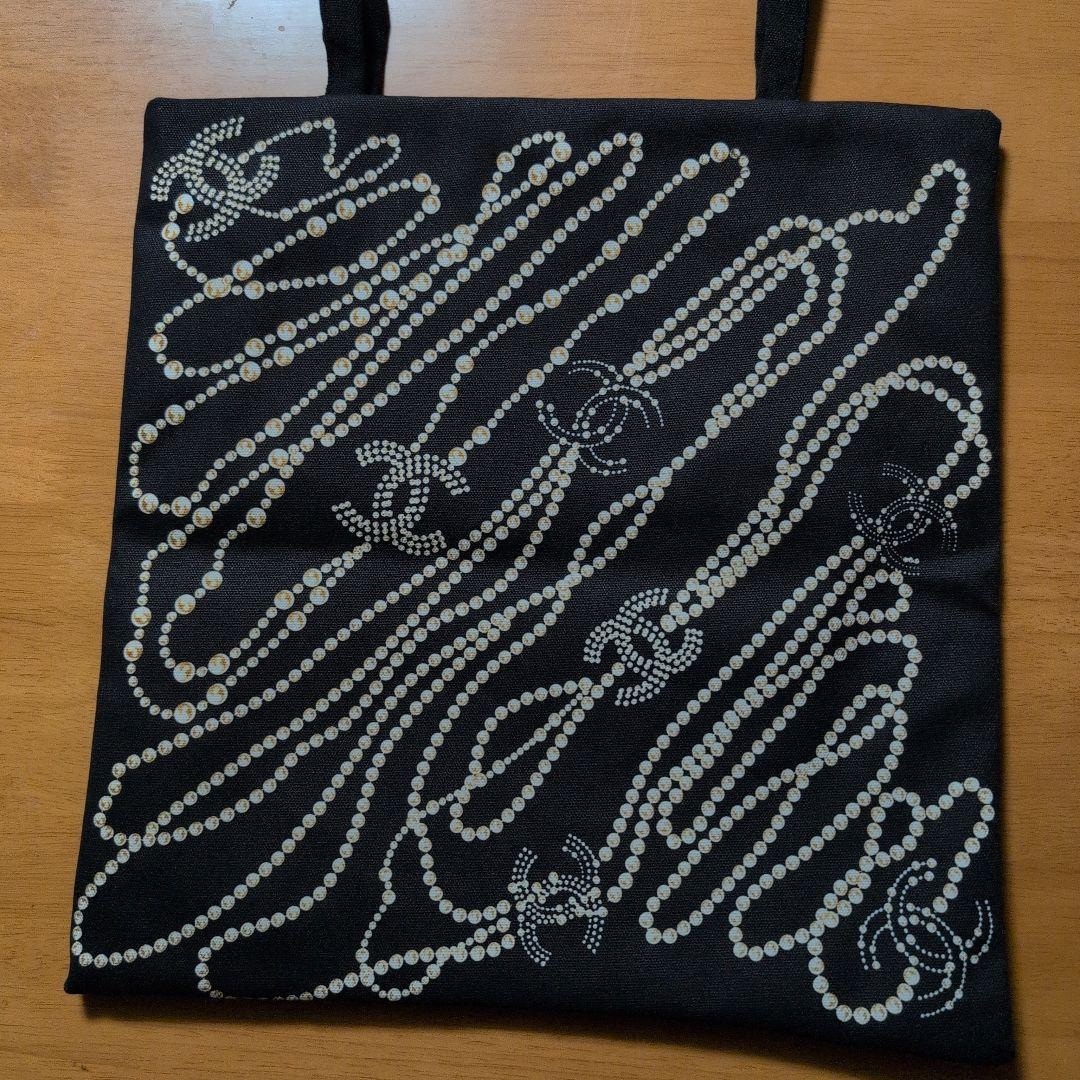 チャンネルVIPポイントギフトキャンバスバッグ（ブラック）ノベルティ