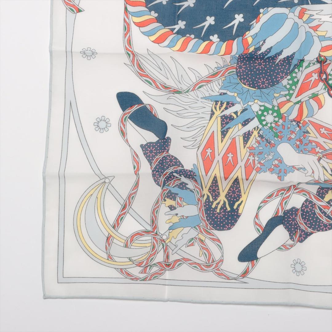 【ほぼ未使用】エルメス カレ45 冬の祭典Le Sacre de l’Hiver